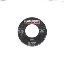 THE PLATTERS: ALONE IN THE NIGHT WITHOUT YOU / DEVRI .. 45 RPM 11865