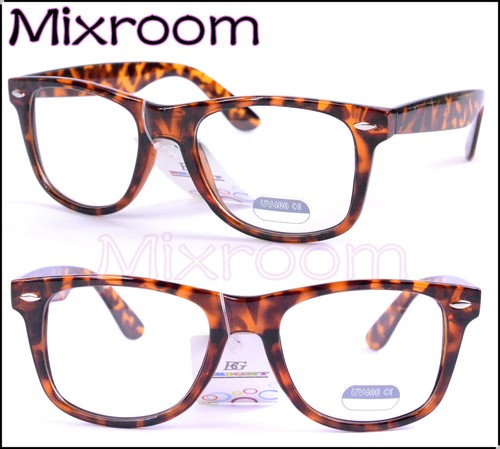 OCCHIALI MONTATURA DA VISTA COLORE MARRONE LEOPARDATO NERD VINTAGE | eBay