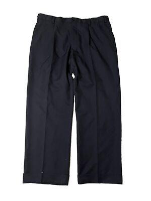 NikeGolf NikeFitDRY Black Men s Pleated Cuffed Golf Pants Size 36X30