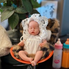 Micro Preemie Full Body Silicone Baby Doll Mini Realistico Silicone Reborn Dolls