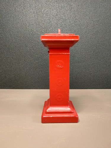 Boite aux lettres rouge traditionnelle du royaume des Pays-Bas miniature - Photo 5/8