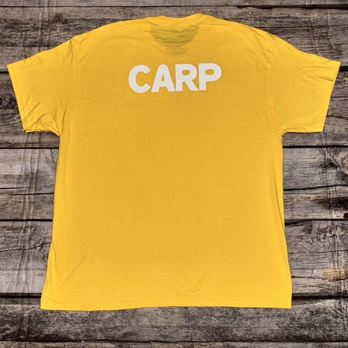 Nicki Minaj Pink Friday 2 World Tour Yellow Staff Carp T Shirt Men’s Sz XL New - Picture 6 of 7