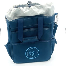 Salesforce University Destination Success Insulated Picnic Bag Blue Canvas 14x12