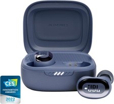 JBL Live Free 2 - True Wireless Noise Cancelling Earbuds blue Grade A 