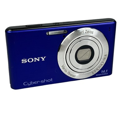 Sony Cyber-Shot DSC-W530 14.1 MP Digital Camera Blue w/ Battery 