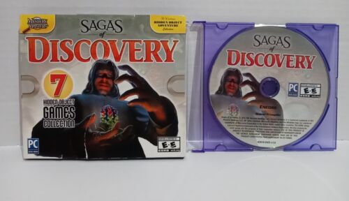 (2) Includes Sagas of Discovery Game & Sorcery Hidden Object Game - Picture 1 of 4
