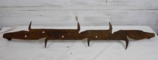 ancienne barre a pic grille defense fenetre fer forgé Window Bar XVIII th