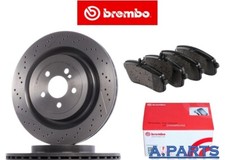BREMBO BREMSENSATZ KOMPLETT 360mm HINTEN MERCEDES C AMG X290 W205 W222 C217 R231