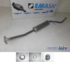 IMASAF MSD Auspuff Mitteltopf für Micra (K12) 16V 1.0+1.2+1.4 Schalter 5/05-