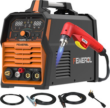 110/220V Plasma Cutter/ 200A Stick Welder Large LED Display Non-Touch Pilot Arc