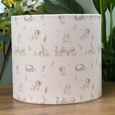 Mindful Pooh- Winnie the Pooh Ceiling Drum Light Shade 25cm/10"