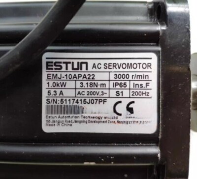 1PCS NEW Eston servo motor EMJ-10APA22