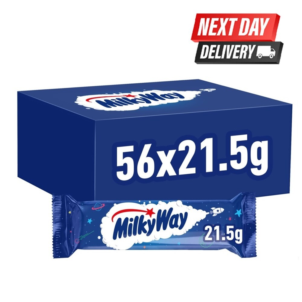 MilkyWay Nougat & Milk Chocolate Bar Full box 56 x 21.5g