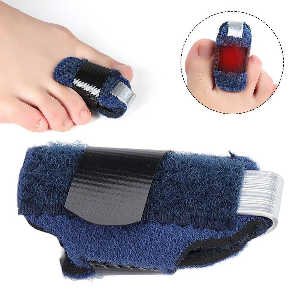 Hammer Toe Corrector Bandage Aluminum Plates Fixation Portable and