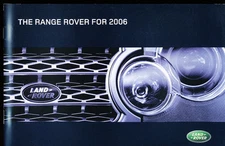 2006 Range Rover 12-page Original Car Sales Brochure