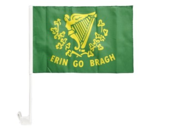 Irland Erin Go Bragh Autofahne Autoflagge Fahnen Auto Flaggen 30x40cm