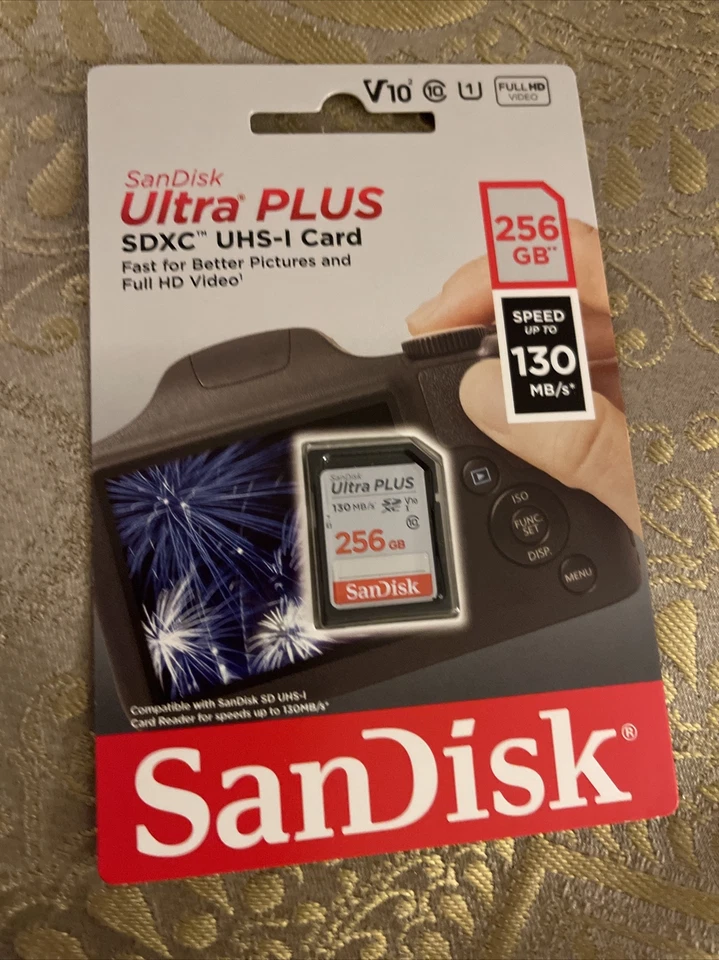 SanDisk 256 GB Ultra Plus SDXC UHS-1 speed up to 130 MB/s Memory Card - Image 3 of 3