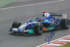 Jacques Villeneuve "Sauber" Autogramm signed 20x30 cm Bild