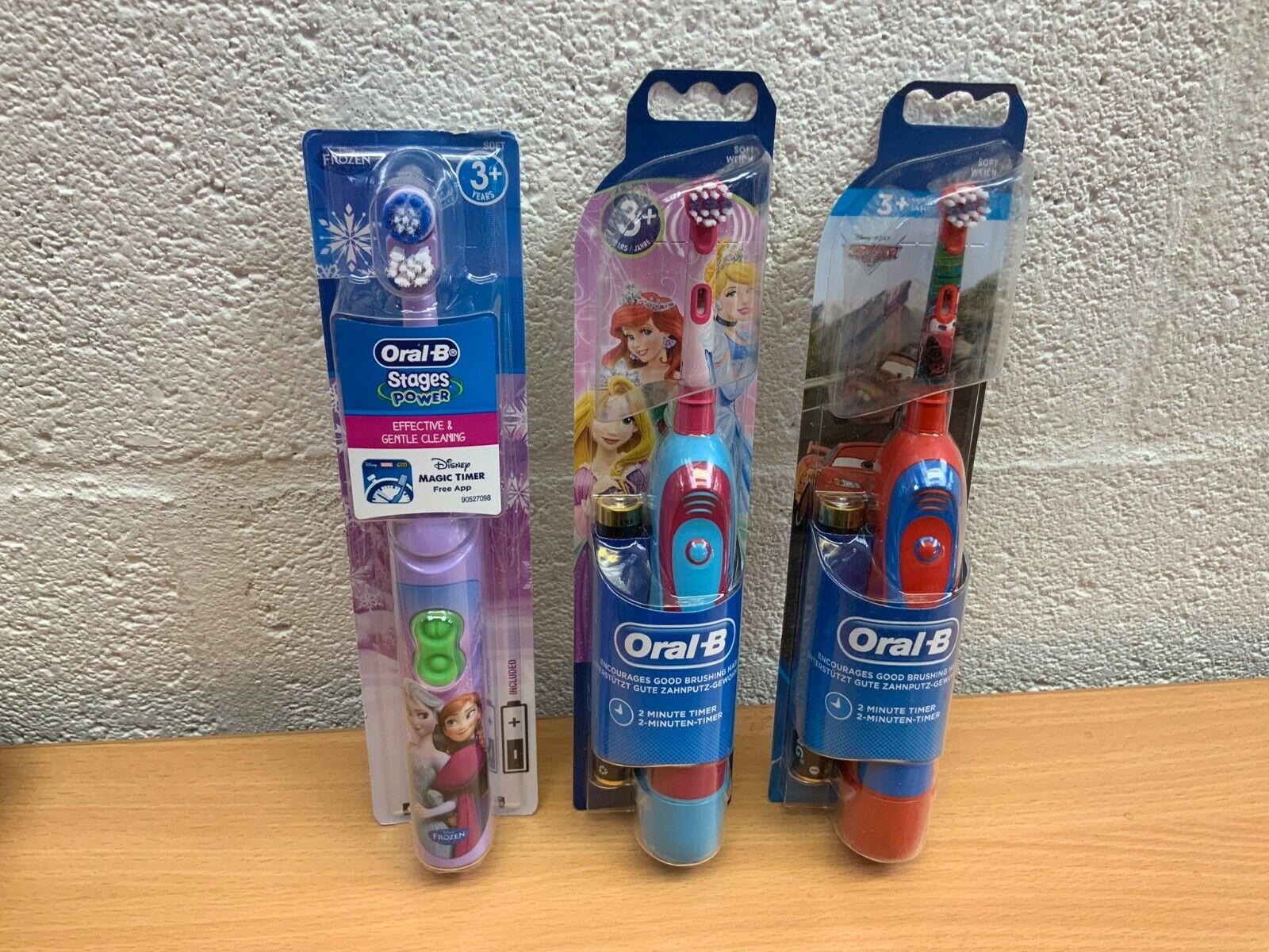 ORAL-B STAGES Sales of SALE items from new works KID'S Max 85% OFF POWER ELECTRIC TOOTHBRUSH NEW DISNEY FROZEN