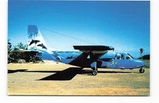 Postcard Airline AIR FIJI BN-2A-21 Islander DQ-FET AUC1.