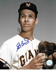 ED BRESSOUD Autographed Signed 8 x 10 Baseball Photo New York Giants COA