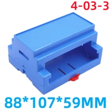 Electronic Instrument DIN 35-Rail Power Box Controller Housing 88x107x59MM ABS