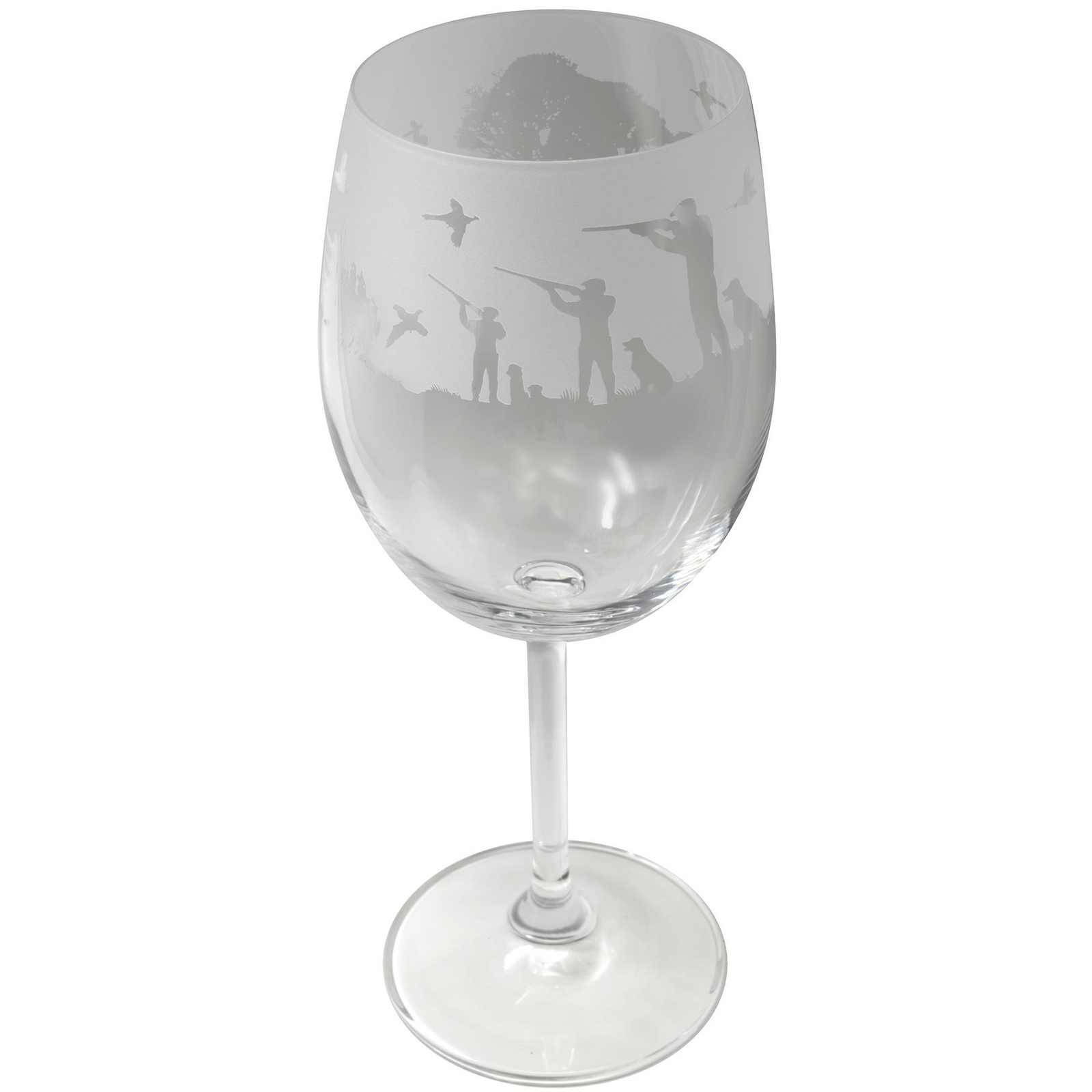 Animo Shooting Engraved Crystal Wine Drinking Glass Hand Decorated Gift Box