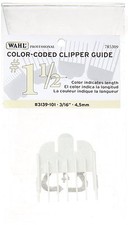WAHL Professional Color-Coded Clipper Guide  1  , 3139-101. White Guide.
