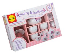 alex toys chasing butterflies ceramic tea set
