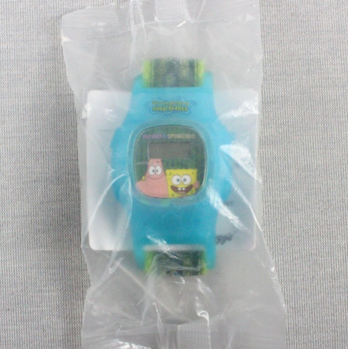 Kellogg Cereal Premium Nickelodeon 2004 SpongeBob SquarePants Patrick Watch NIP