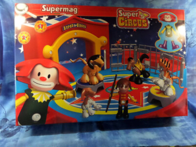 Zircus von Supermag mit 2 Zusatz Kartons für Kinder ab 2 Jahren NEU!!