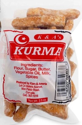 Trinidad Kurma | Crunchy and Sweet Caribbean Delight | Party Snack 3.5 oz 