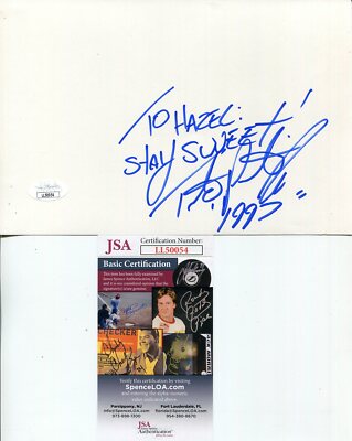 Tito Puente King Latin Music Jazz Oye Como Va Signed Autograph JSA