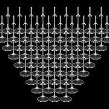 100 Pcs Acrylic Doll Stand Display Holder Clear Ideal Transparent Support for...