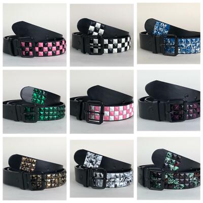 Punk Nietengürtel Für Damen & Herren - Gothic Rock Gürtel Mit Nieten 110cm & 120cm