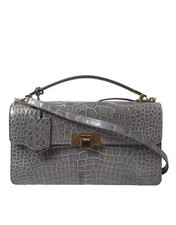 Alligator Leather Medium Shoulder Bag