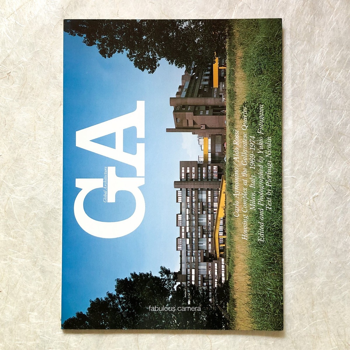 GA Global Architecture45:Aymonino Aldo Rossi Housing Complex