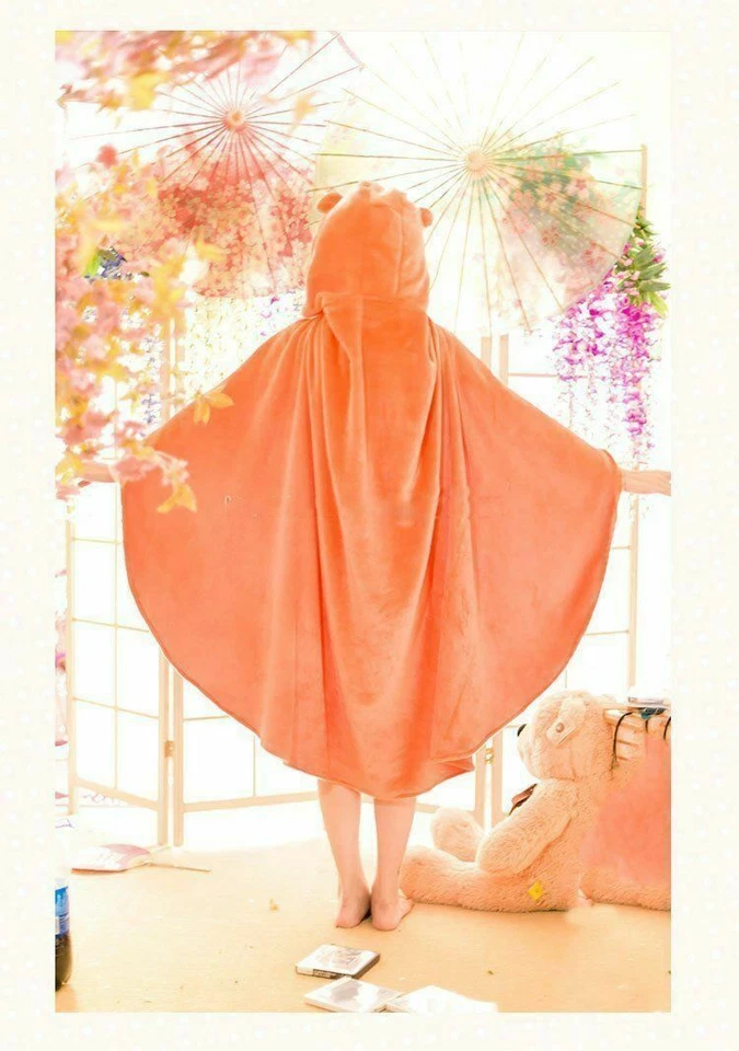 Himouto! Umaru-chan Disfraz Cosplay Capa Sudadera con Capucha Franela Abrigo Invierno Bata Edredón Foto 2 de 4
