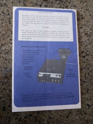 Grandcom Inc Rotary Telephones ad, 15 Pg Catalog vintage print 1970s retro NM - Picture 2 of 11