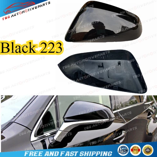 Black Driver Side Mirror Cover for Lexus NX200T NX300 2015-2020 Wing Mirror