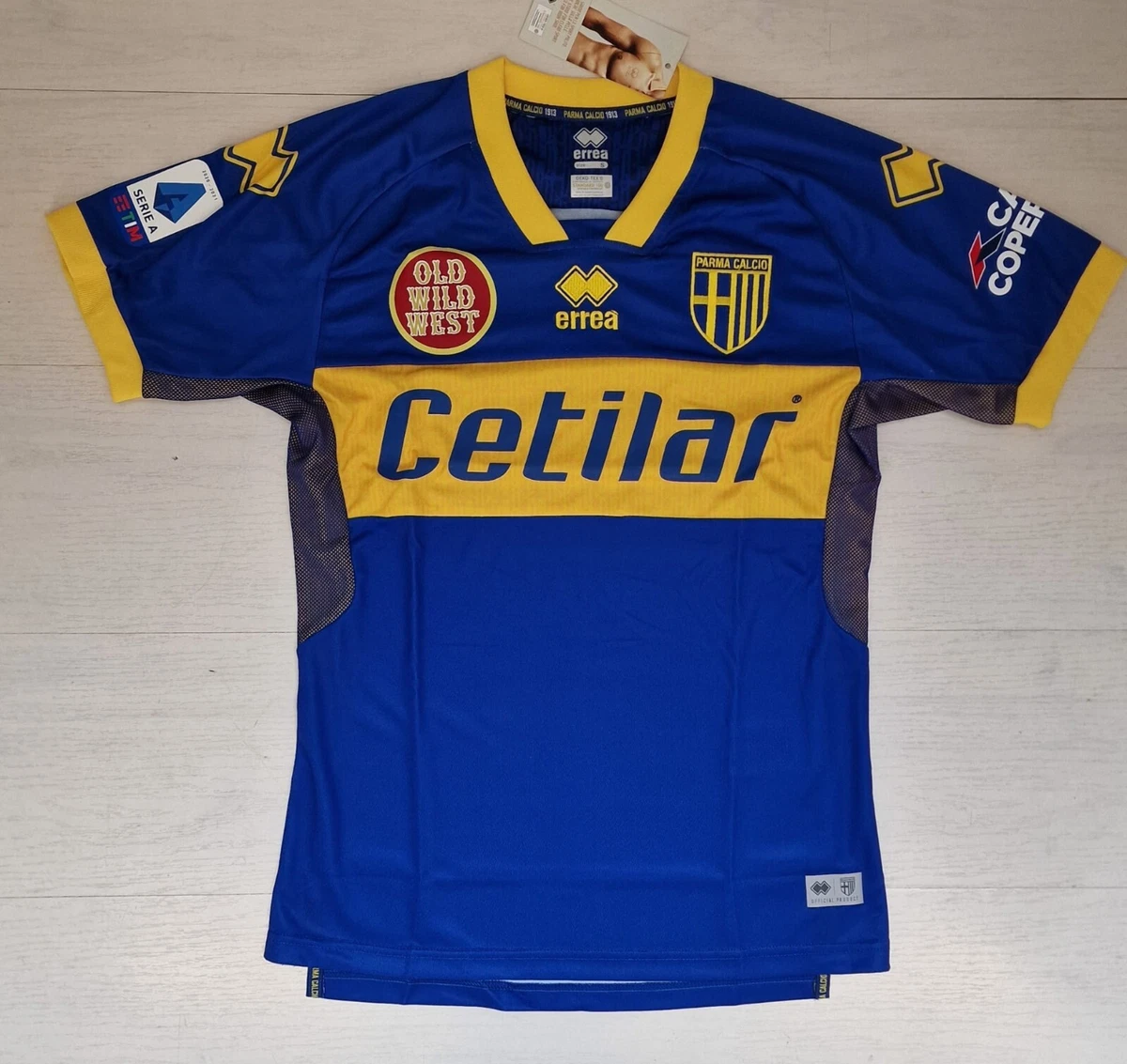 Maillot Vintage Domicile Parme AC 2004-2005 - Bleu - Taille M - MorfEO ?