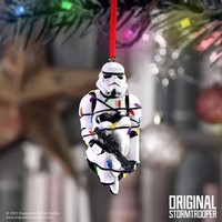 Stormtrooper In Fairy Lights - Deko-Ornament Von Nemesis Now