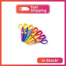 Mr. Pen- Craft Scissors Decorative Edge, 6 Pack, Retro Colors, Zig Zag Scissors