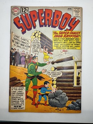 SuperBoy #95 (1962) FN 6.5 Will Combine Shipping! Tons Of Comics Listed!