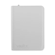 Vault X White Edition 9 Pocket Exo-Tec Zip Binder -  New