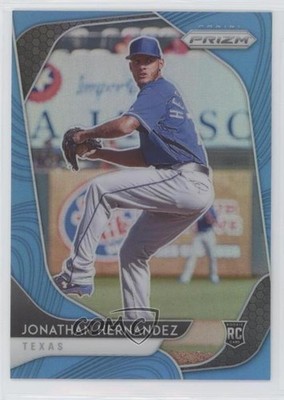 2020 Panini Prizm Mega Box Carolina Blue Prizm Jonathan Hernandez #96 06sb