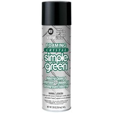 SIMPLE GREEN 0610001219010 Cleaner/Degreaser,Unscented,20oz,Aerosol 22NX98