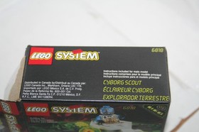 LEGO 6818 ~ UFO Cyborg Scout ~ Complete w/ Box & Instructions [Lego 1997]