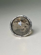 925 Sterling Silver Ring  Stone, Sz 7