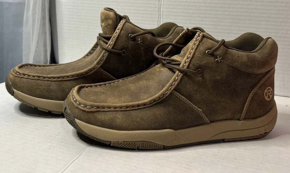 Zapatos Chukka Roper para mujer de gamuza de corte transparente con suela rápida Foto 3 de 4